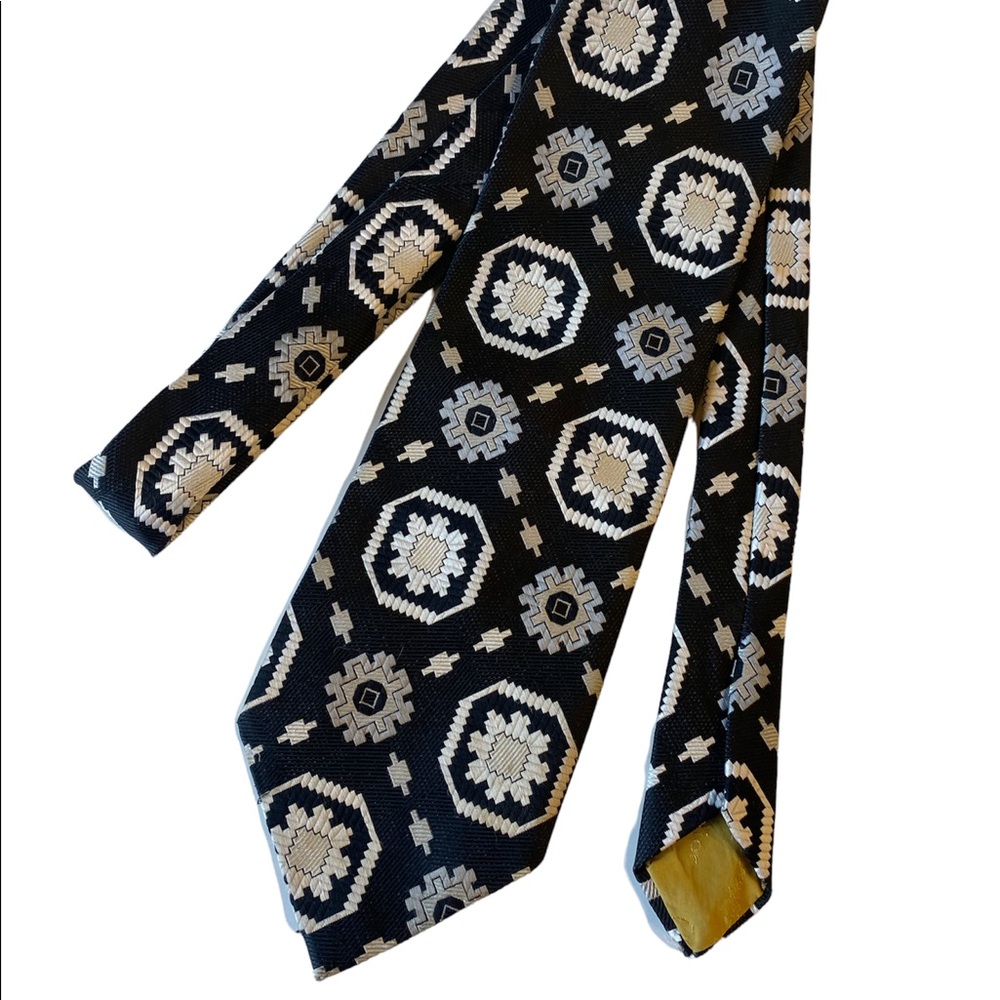 Vintage Christian Dior Geometric Tie